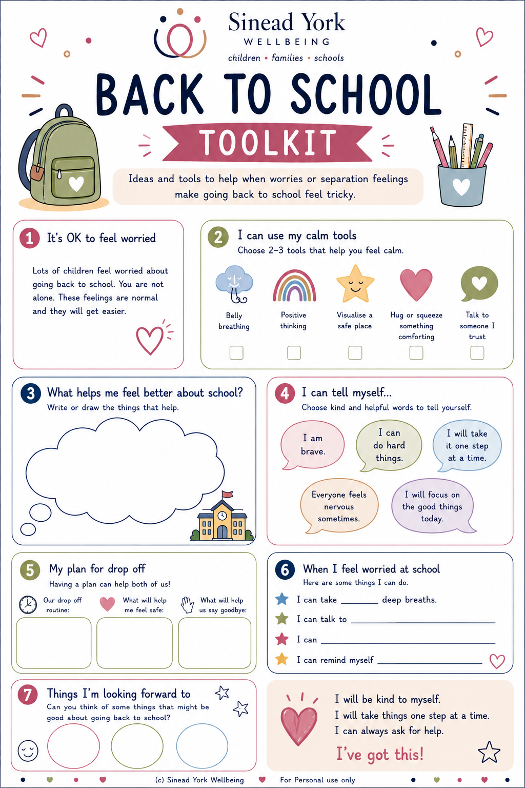 Back to School Toolkit - FREE Instant Download